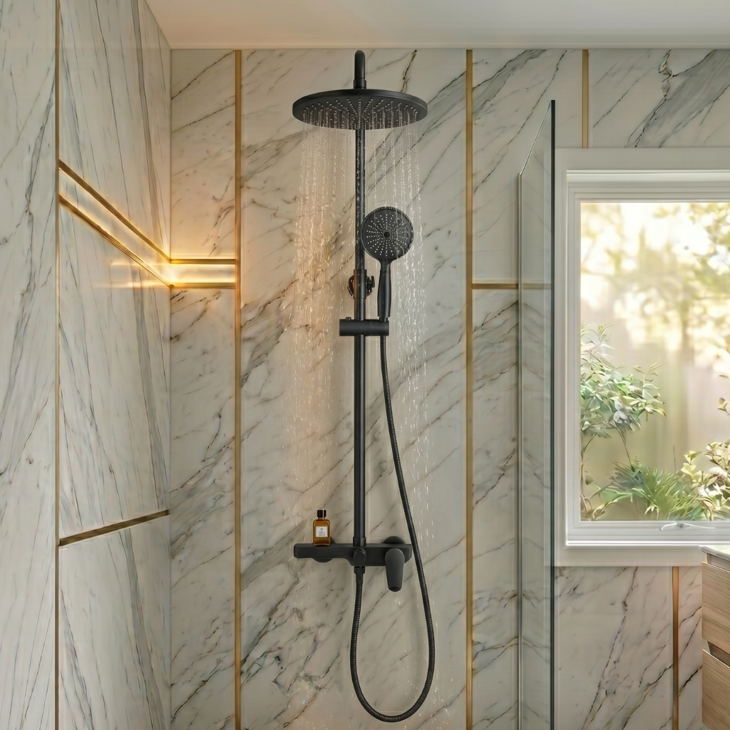 Colonne de douche noir