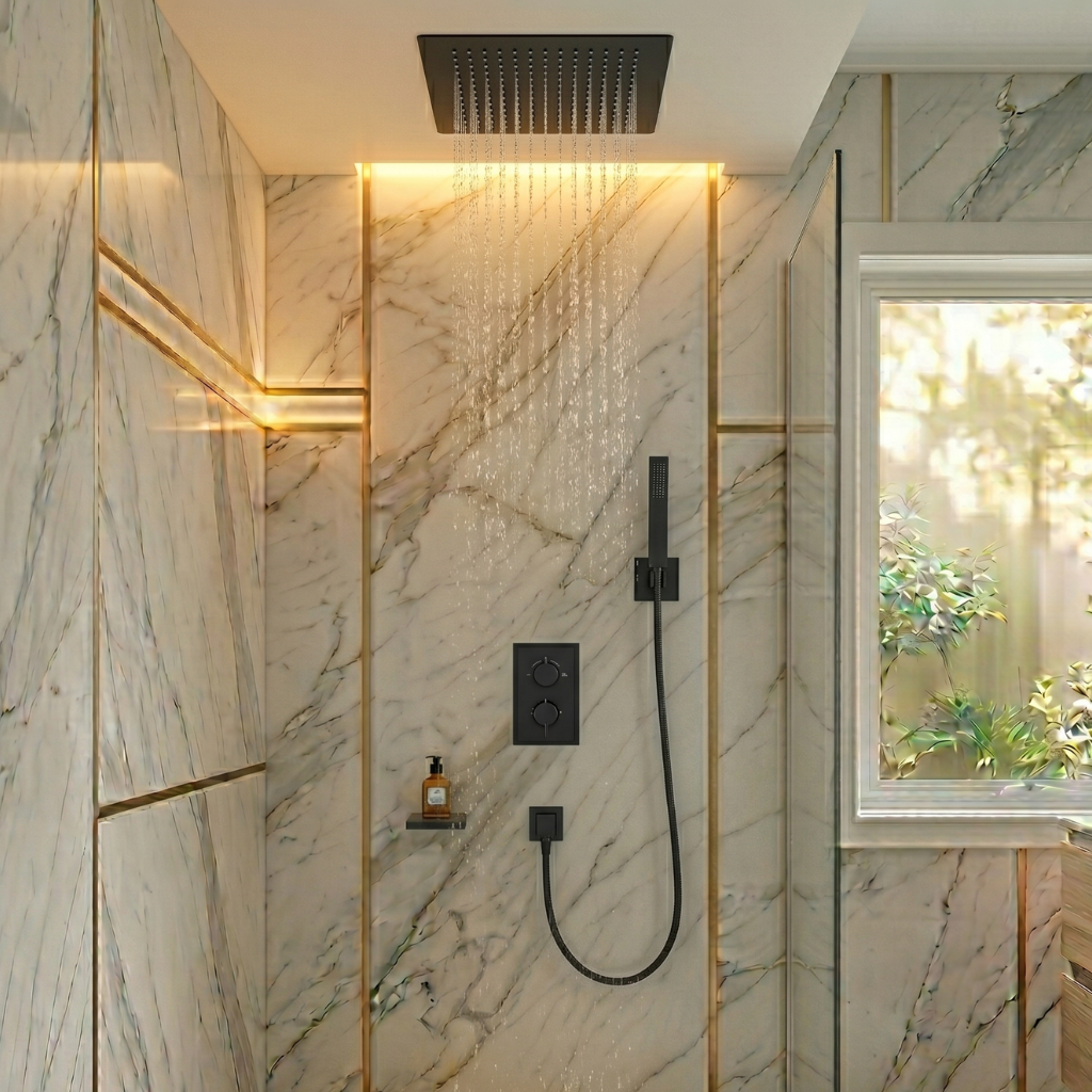Colonne de douche encastrable