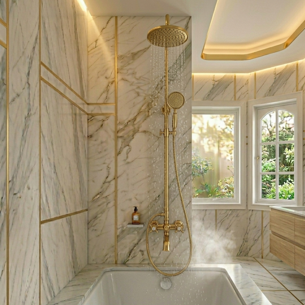 Colonne de douche baignoire