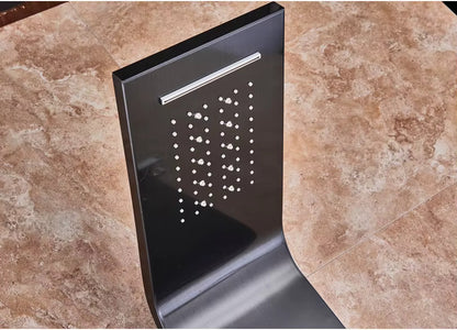 colonne de douche thermostatique hydromassante - AquaZenith