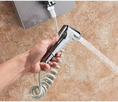 colonne de douche thermostatique hydromassante - AquaZenith