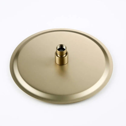 Colonne de douche thermostatique or brossé - AquaZenith