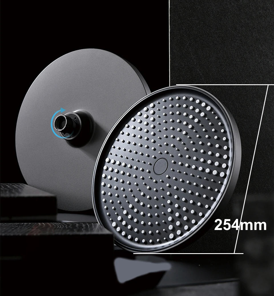 colonne de douche noir mat - AquaZenith