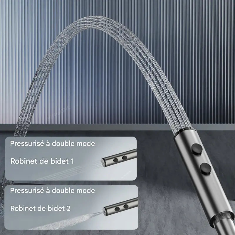 colonne de douche blanche - AquaZenith