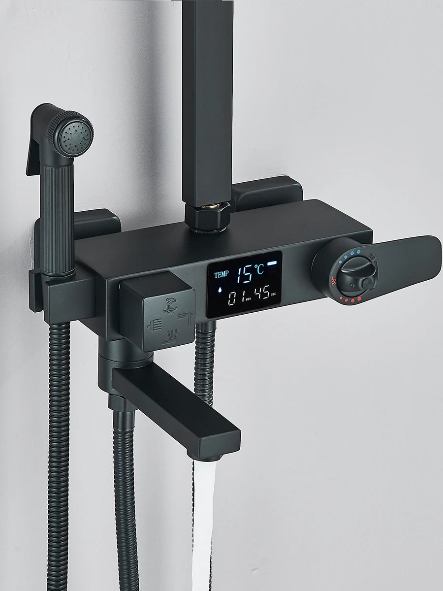 Robinet thermostatique colonne de douche - AquaZenith