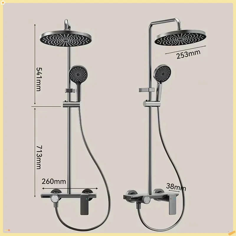 colonne de douche dans baignoire - AquaZenith