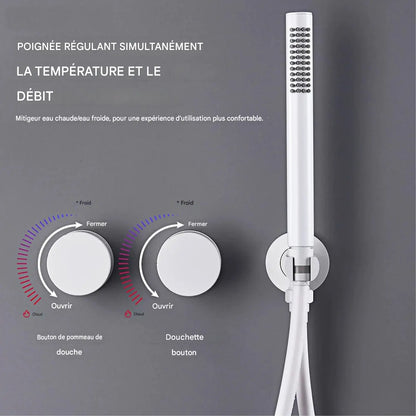 Colonne de douche encastrée - AquaZenith