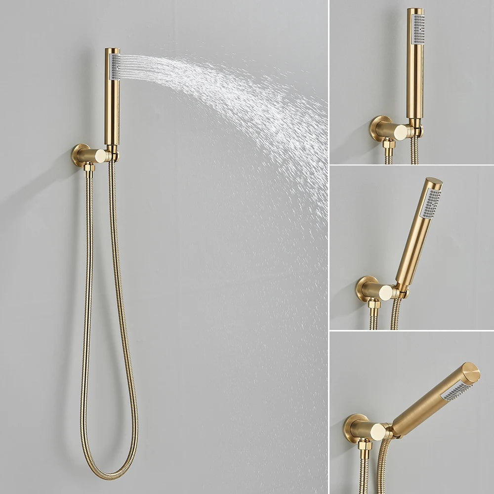 Colonne de douche encastrable thermostatique - AquaZenith