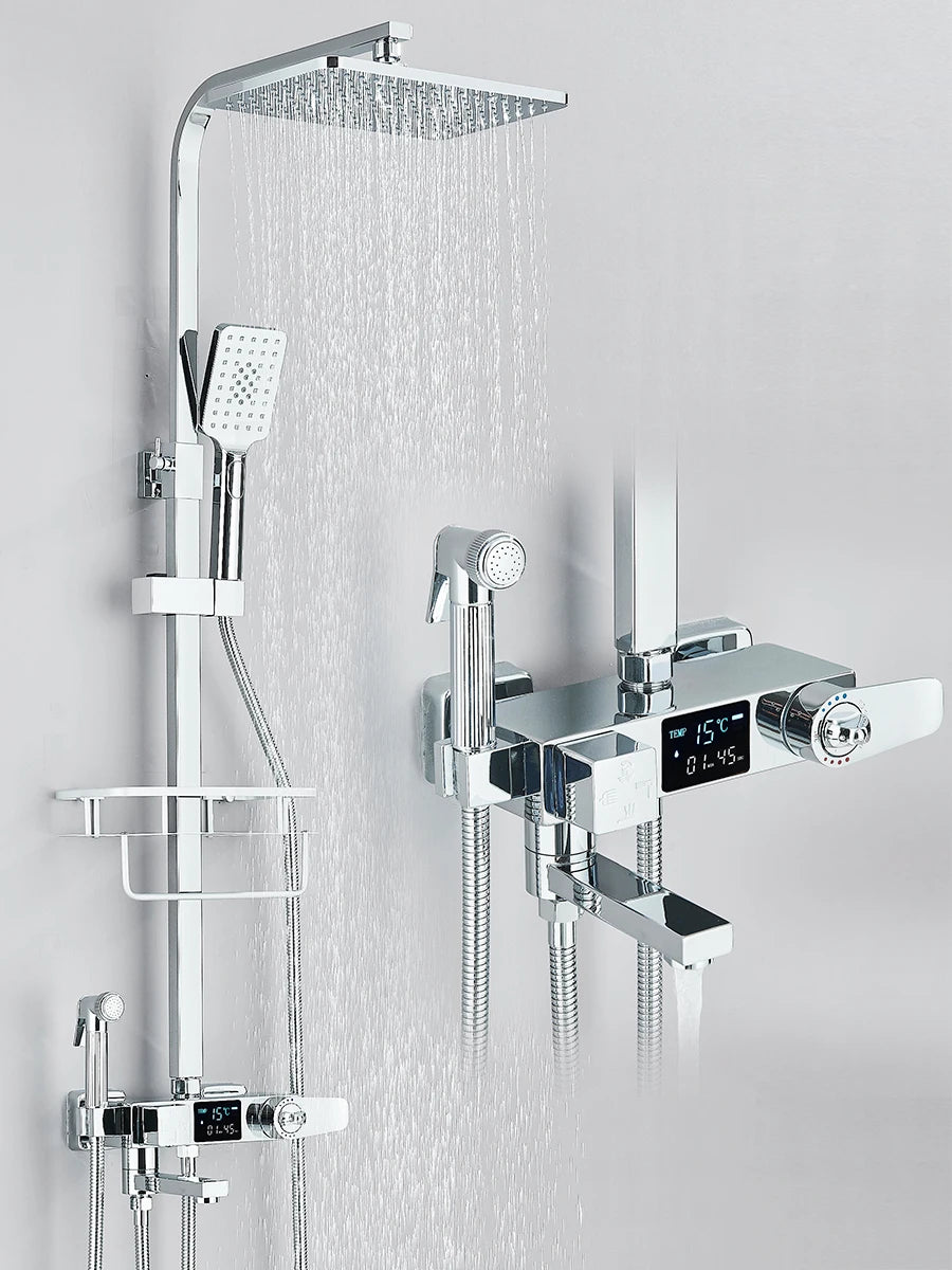Robinet thermostatique colonne de douche - AquaZenith