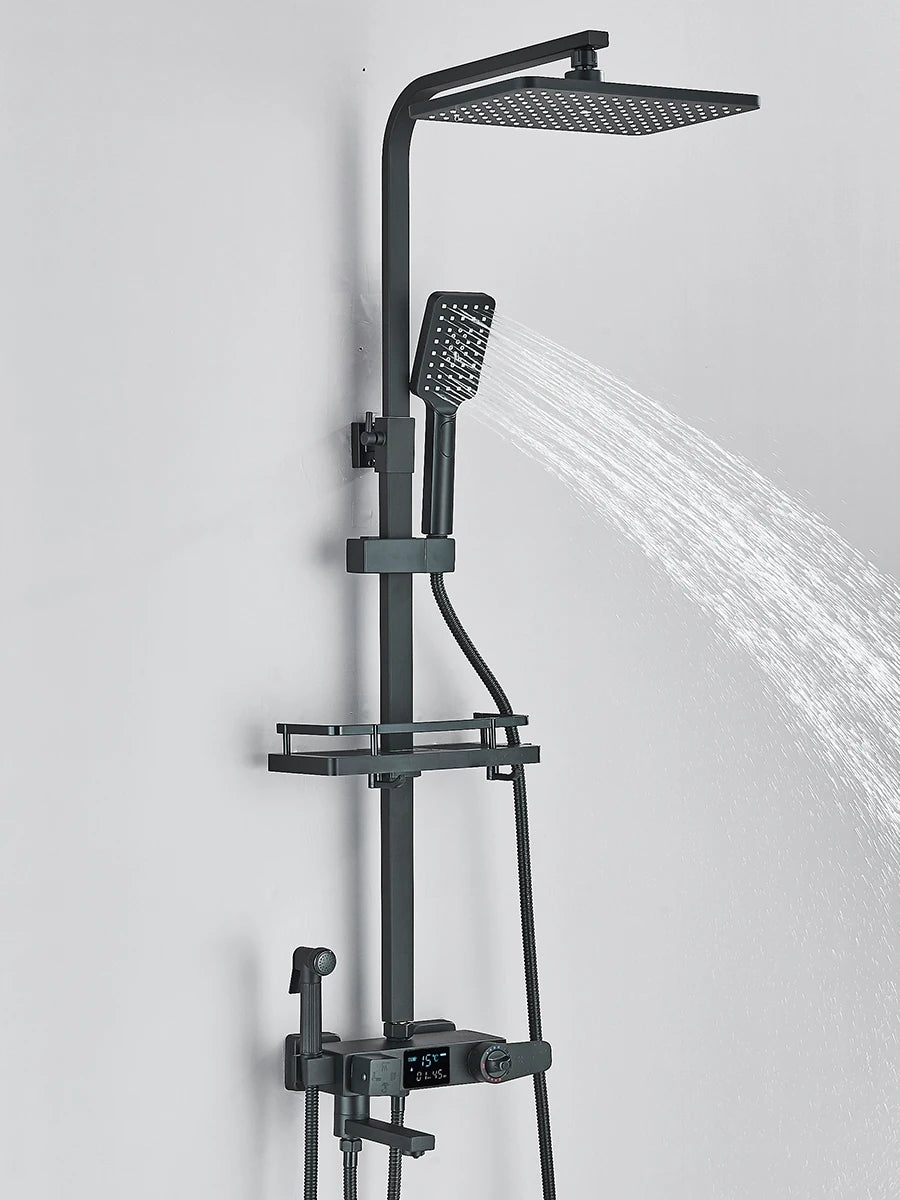 Robinet thermostatique colonne de douche - AquaZenith