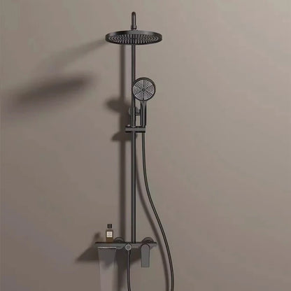 colonne de douche noir mat - AquaZenith