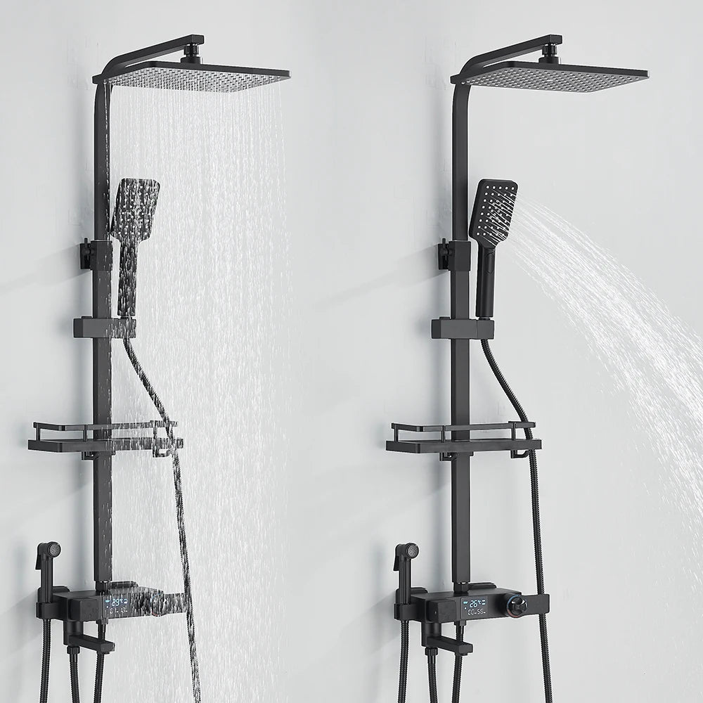Robinet thermostatique colonne de douche - AquaZenith