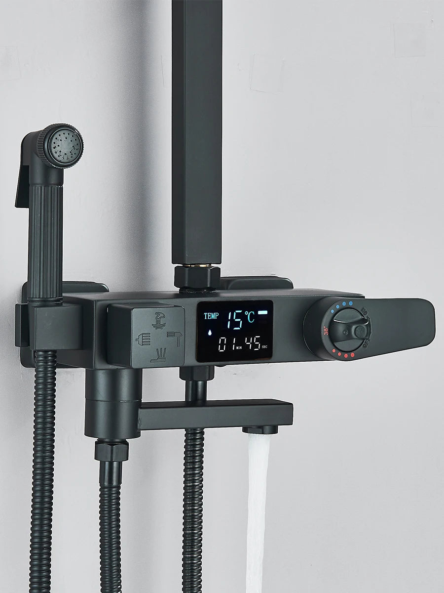 Robinet thermostatique colonne de douche - AquaZenith