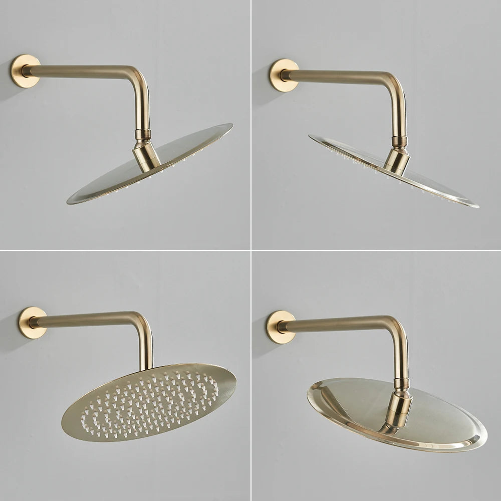 Colonne de douche encastrable thermostatique - AquaZenith