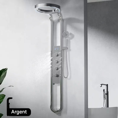 colonne de douche hydromassante haut de gamme - AquaZenith