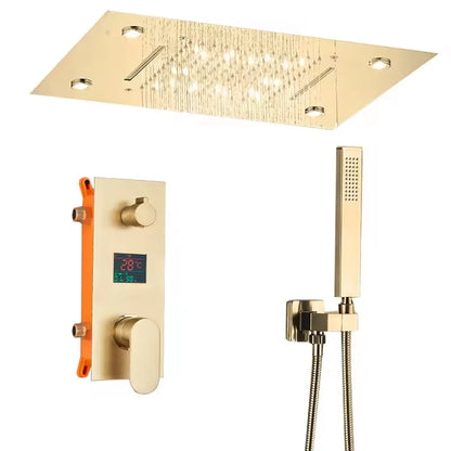 Colonne de douche encastrable plafond - AquaZenith