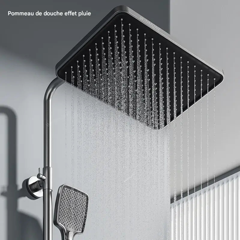 colonne de douche blanche - AquaZenith