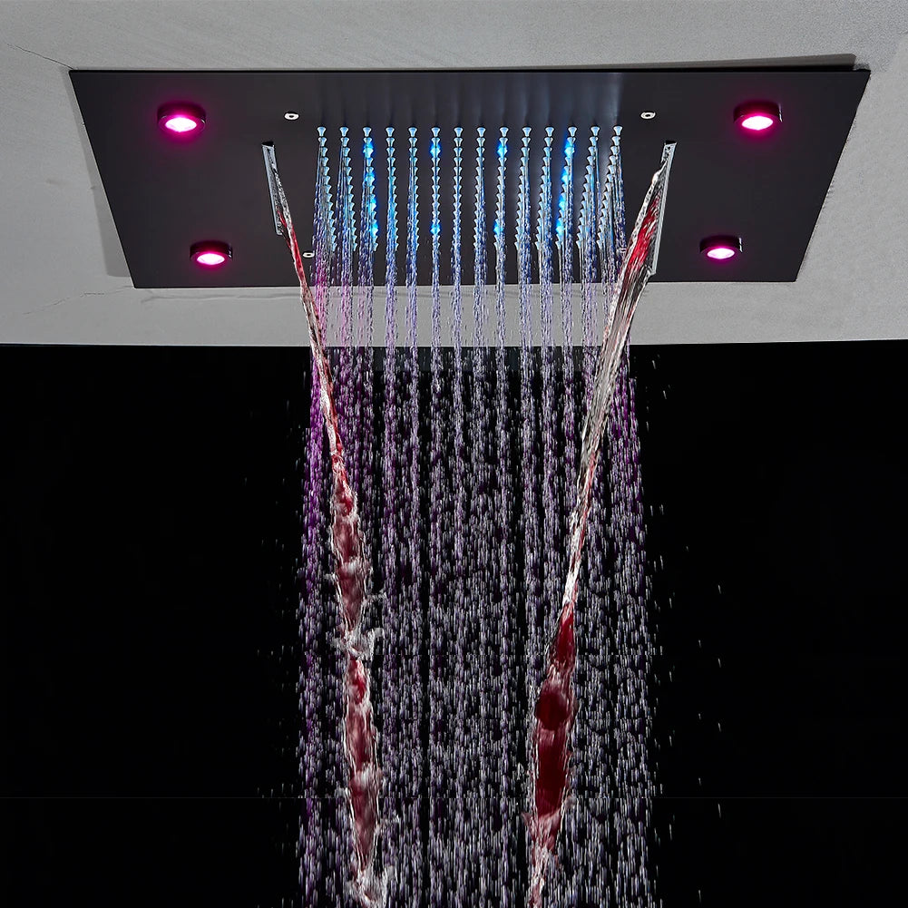 Colonne de douche encastrable plafond - AquaZenith