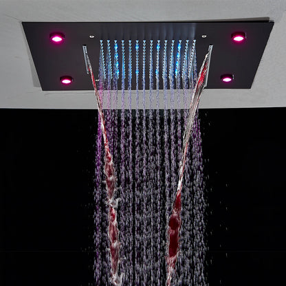 Colonne de douche encastrable plafond - AquaZenith