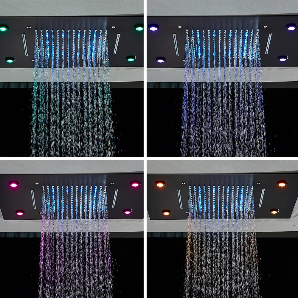 Colonne de douche encastrable plafond - AquaZenith