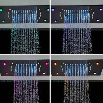 Colonne de douche encastrable plafond - AquaZenith