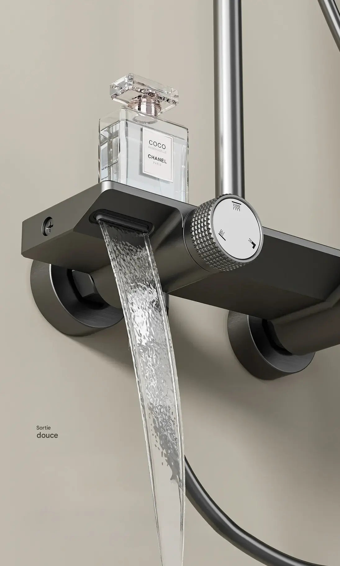 colonne de douche dans baignoire - AquaZenith