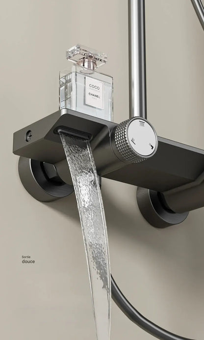 colonne de douche dans baignoire - AquaZenith