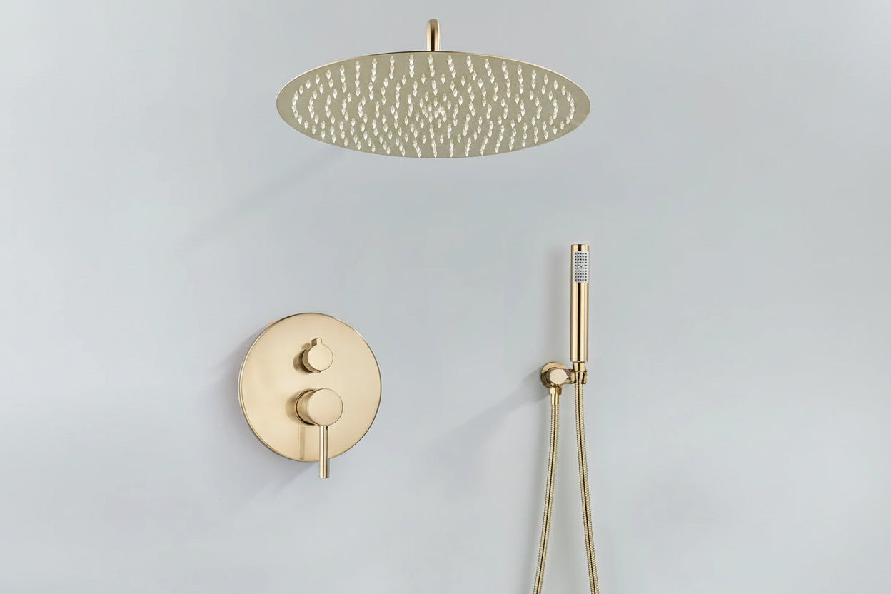 Colonne de douche encastrable thermostatique - AquaZenith