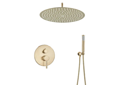 Colonne de douche encastrable thermostatique - AquaZenith