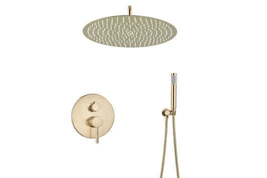 Colonne de douche encastrable thermostatique - AquaZenith