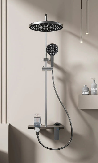 colonne de douche dans baignoire - AquaZenith