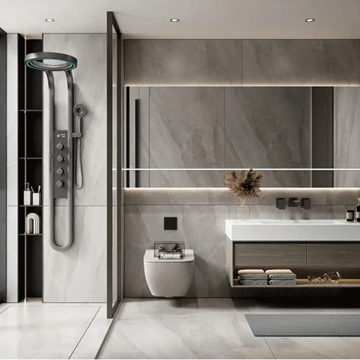 colonne de douche hydromassante haut de gamme - AquaZenith
