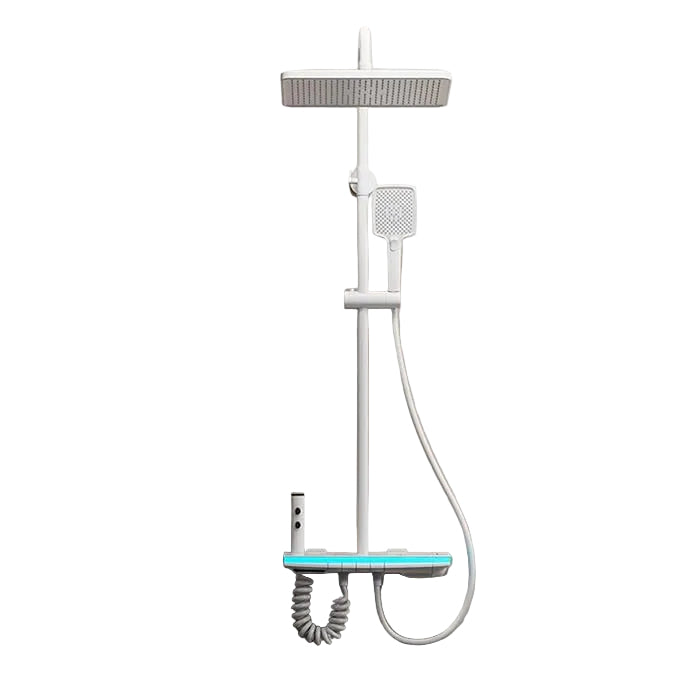 colonne de douche blanche - AquaZenith