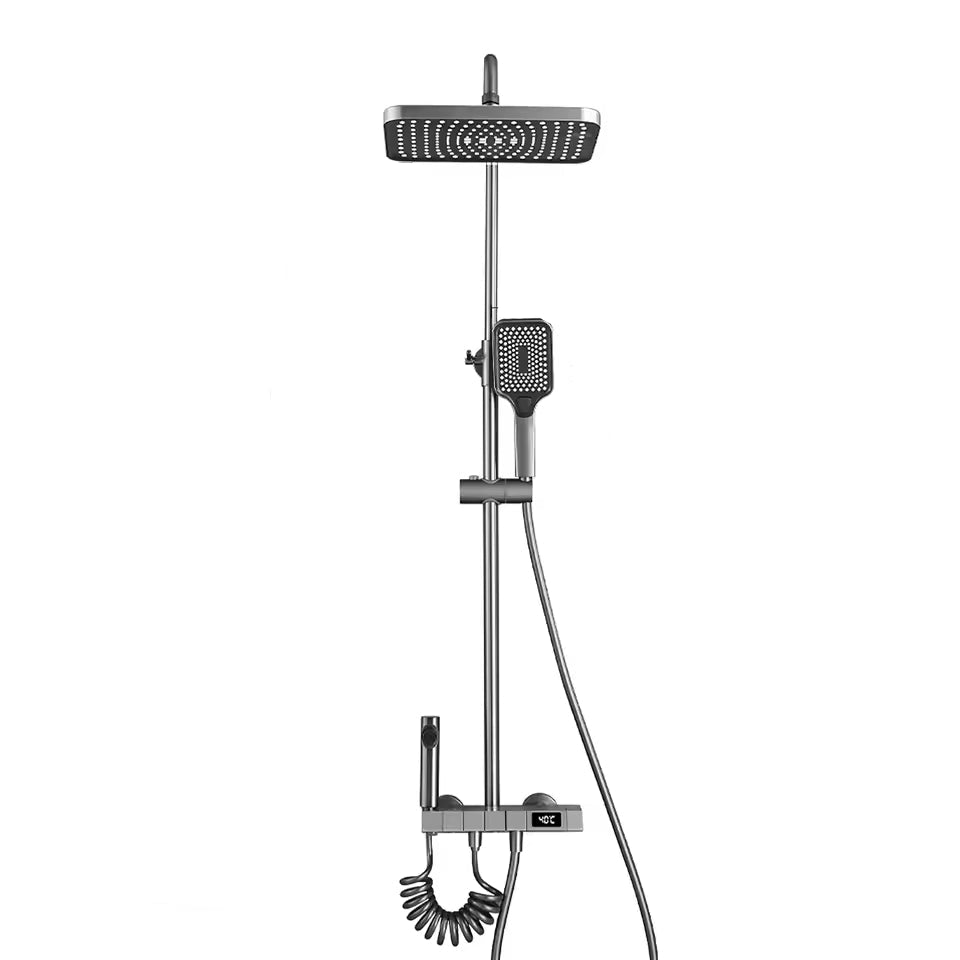 colonne de douche avec mitigeur thermostatique - AquaZenith